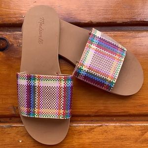 NEVER WORN Madewell slides